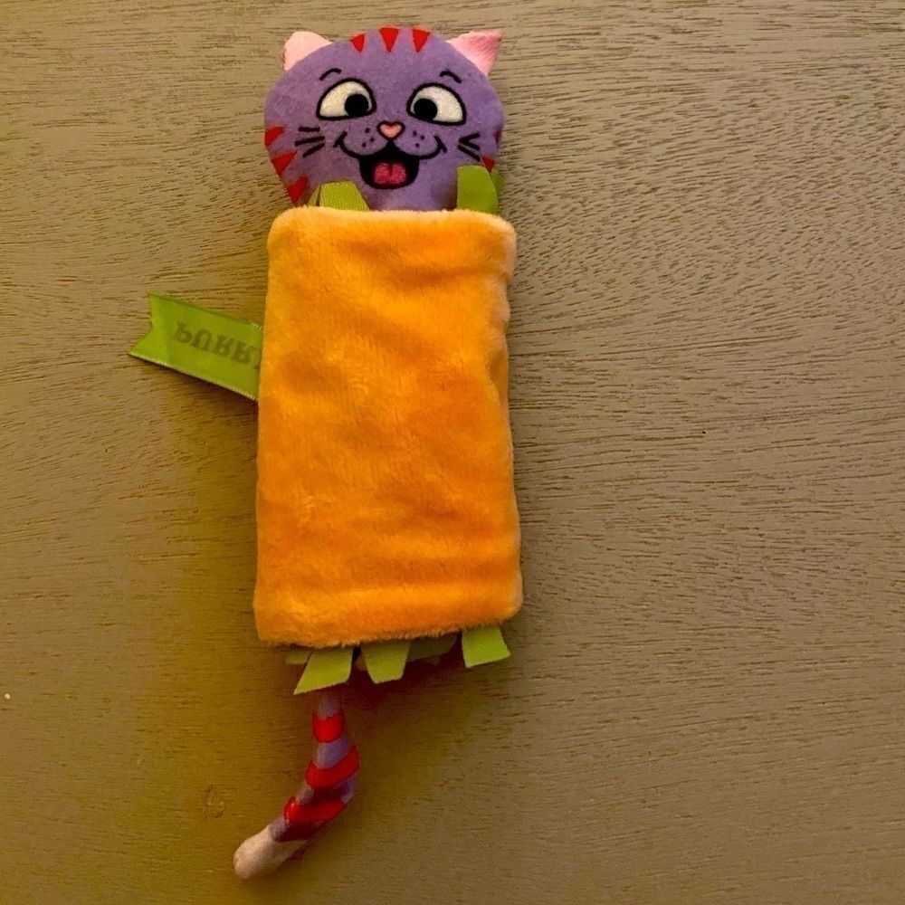 Pet Toy 2 Piece Burrito And Cat Play Toy